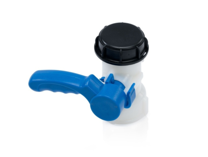 Klapkový ventil DN50 / 75 mm pro IBC nádrže.