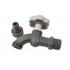 Plastový výpustný kohout 3/4″ závit na rychlospojku z HDPE.