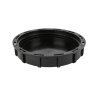 Horní víko nádrže IBC – šroubovací uzávěr z HDPE s těsněním, průměr 155 mm.