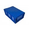 Přepravka KLT-6280 plastová 60×40×28 cm.