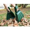 Plastový sběrač listí Bearpaw s ergonomickými úchyty pro snadný sběr zahradního odpadu.