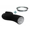 Ventilační potrubí COMBI BLACK Ø 315 mm pro vzduchotechnické rozvody.