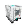 IBC kontejner 1000l - potravinářský  Plnící otvor DN 225, vypouštěcí otvor DN 80, plastová paleta