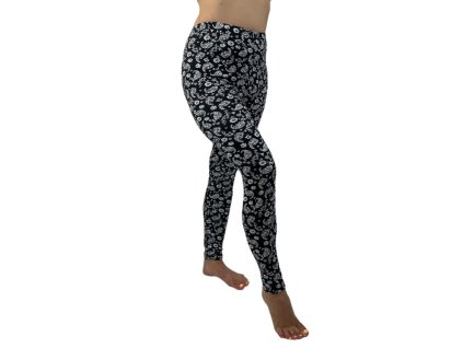 33893 novinka damske dlouhe leginy s ornamenty
