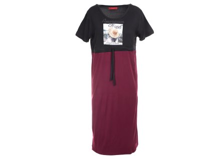 Noční košile American fresh - černá (Velikost 2XL)