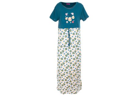 Noční košile Smile - tmodrozelená (Velikost 2XL)
