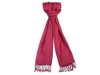 25497 damsky satek 90 x 175 cm fringes 23 07 cerveny
