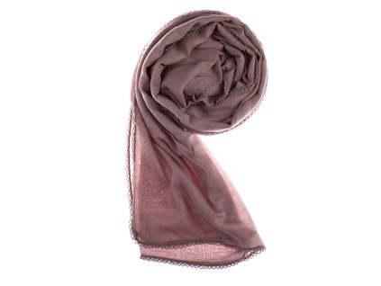 15527 2 damsky satek 90 x 175 cm ozdobne prouzky lila