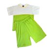 BAZAR-Dětské pyžamo - Easy bílo-zelené (Velikost EU 110)