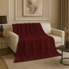 JARO Mikroplyšová deka 200 x 230 cm  Blanket - bordó