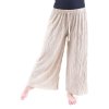 17264 sale damske plisovane volne kalhoty 911 101 bezove