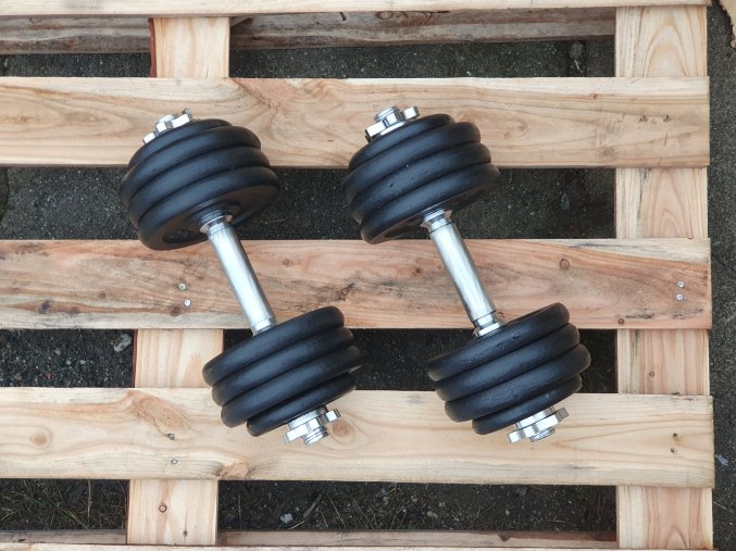 Nakládací činky 2x20kg G