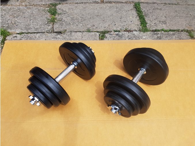 Nakládací činky 2x10,5kg GU