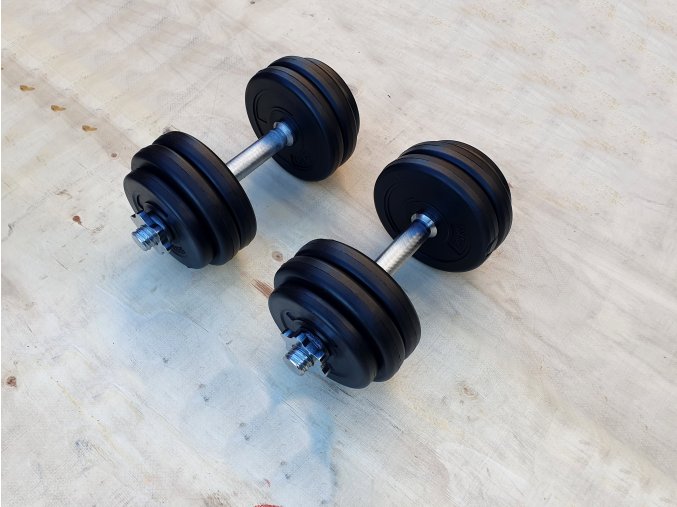 Nakládací činky 2x8,5kg GUU 30mm