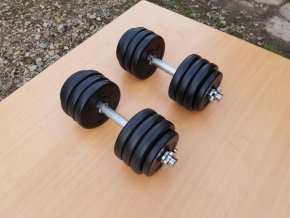 Nakládací činky 2x14kg GUU 30mm