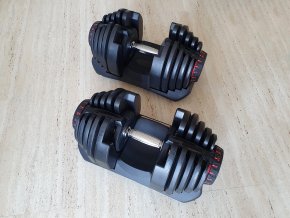 BOW-F nastavitelné činky 2x40kg