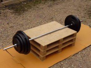 BENCH činka 110kg F 30mm