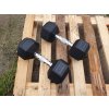 jednoruční činky sada 60kg HEXA