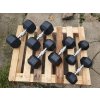 jednoruční činky sada 60kg HEXA