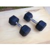 jednoruční činky 2x12kg HEXA
