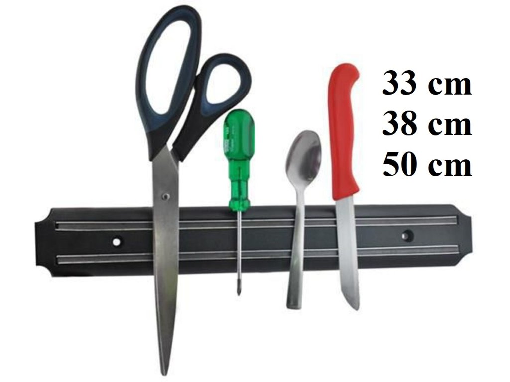 Magnetická lišta na nože