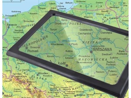 Čtecí lupa A4 LED 1