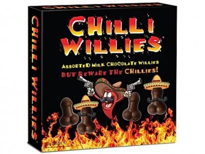 Čokoládové penisy s Chilli1