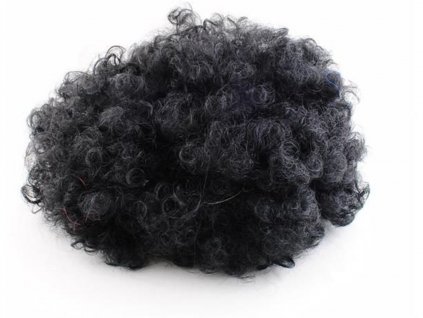 Afro paruka černá 1
