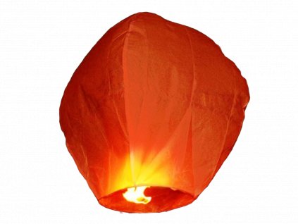 lampion prani cepice oranzova