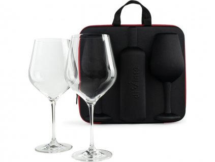slavnostni obri sklenice na vino 2ks v darkovem pouzdru 12