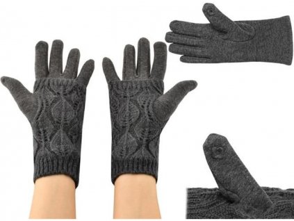 zimni rukavice na dotykove displeje 2v1 1