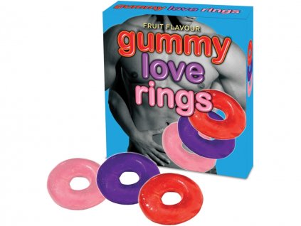 jedly krouzek gummy love rings 3ks 1