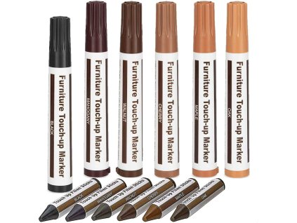 sada 6 opravnych popisovacu a vosku na nabytek 1