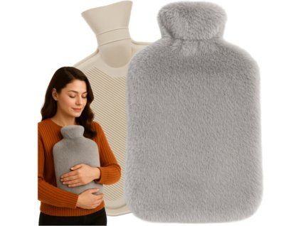 lahev zahrivaci termofor s fleecovym obalem 35 l 1