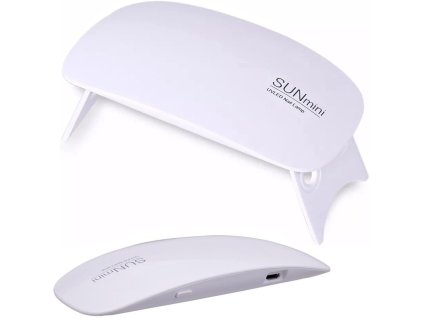 prenosna uv lampa na nehty sun mini 6 led 18w bila 1
