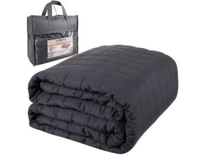 zatezova prikryvka antistresova 6 kg 150 x 200 cm seda 9