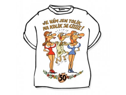 Tričko - výročí muž 50