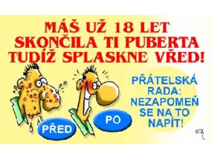 Průkaz - Máš už 18 let