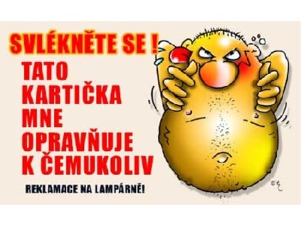 Průkaz - Svlékněte se