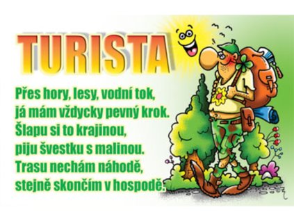 Průkaz - Turista