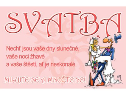 Průkaz - Svatba
