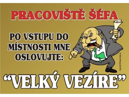 Certifikát - Pracoviště šéfa