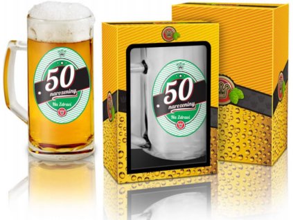 Půllitr - Narozeniny 50