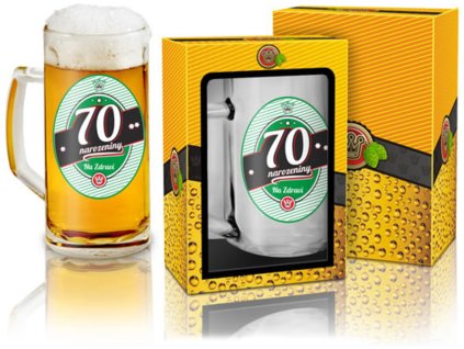 Půllitr - Narozeniny 70