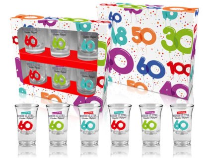 Narozeninové panáky 60