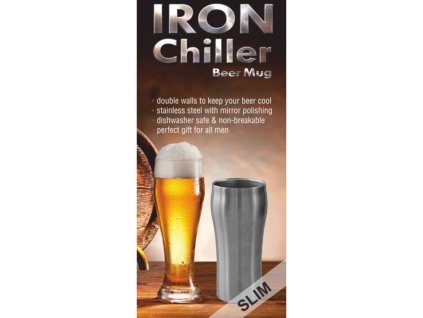 Půllitr IRON CHILLER - slim