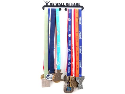 Věšák na medaile My wall of fame