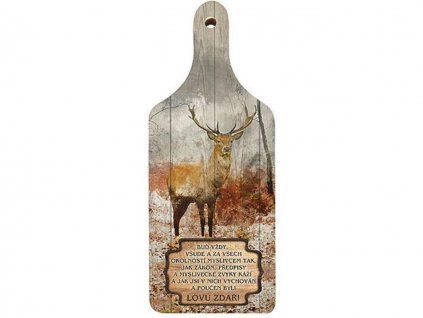 dekoracni prkenko pro myslivce 1