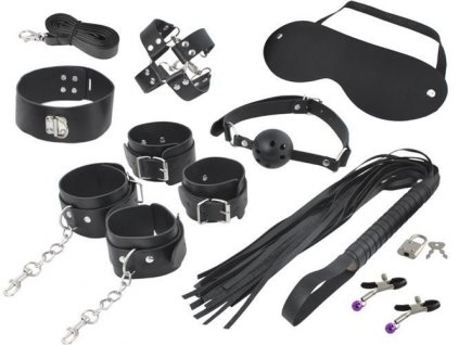 13 dílná sada BDSM pomůcek Bondage Kit