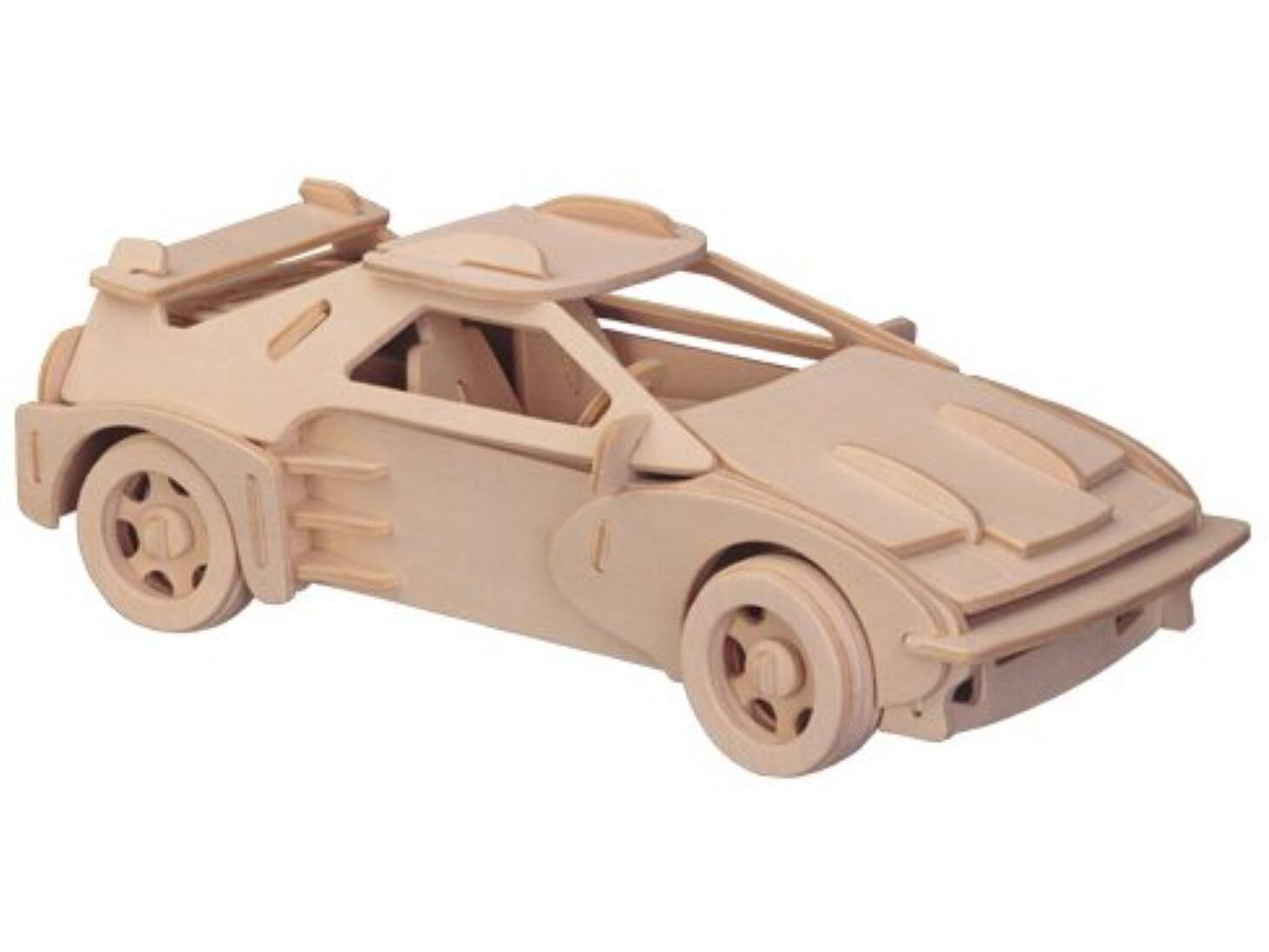 3D dřevěné puzzle auto Ferrari F-20